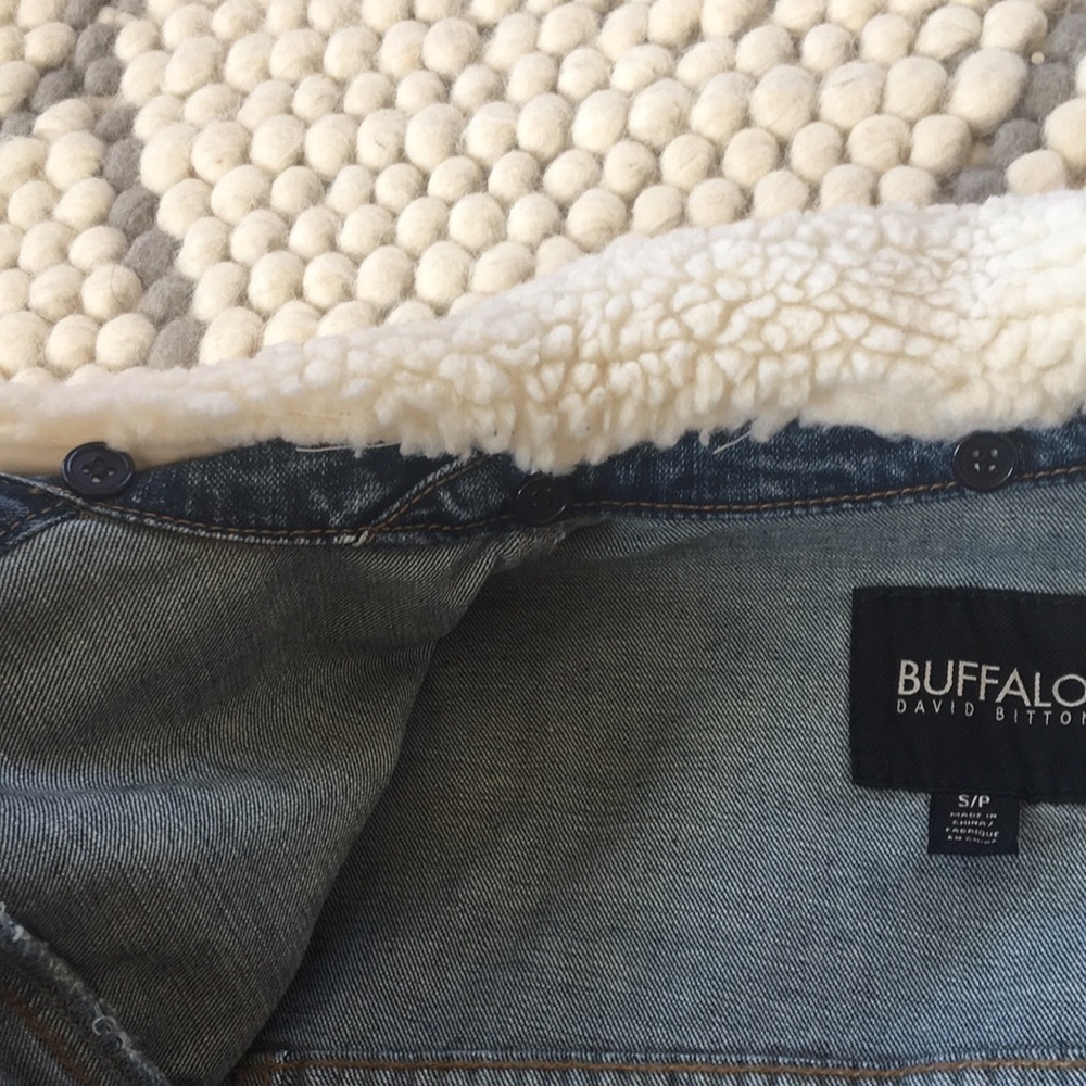 Denim shearling‎ jacket - Picture 3 of 5